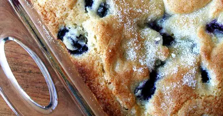 buttermilk blueberry breakfast cake