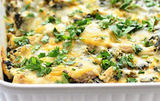 chicken-spinach-enchilada-casserole