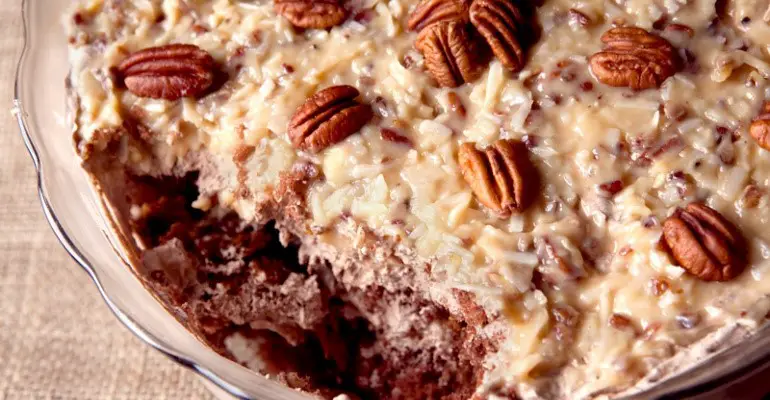 german chocolate trifle