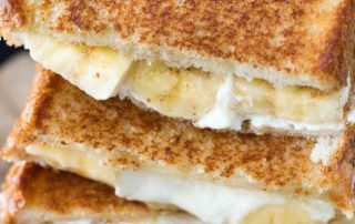 honey banana grilled cheese