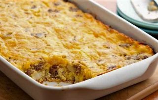 sausage hash brown breakfast casserole