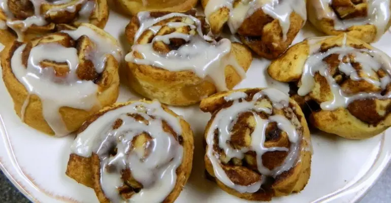 semi home made cinnrolls