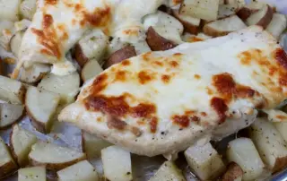 sheet pan chicken dinner