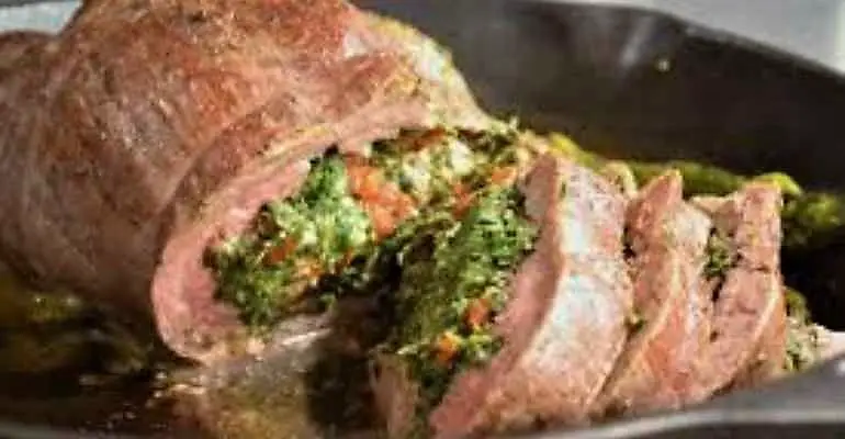 stuffed flank steak