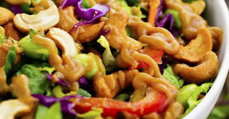 thai cashew chopped salad