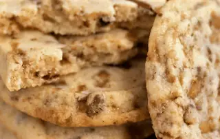 toffee butter icebox cookies