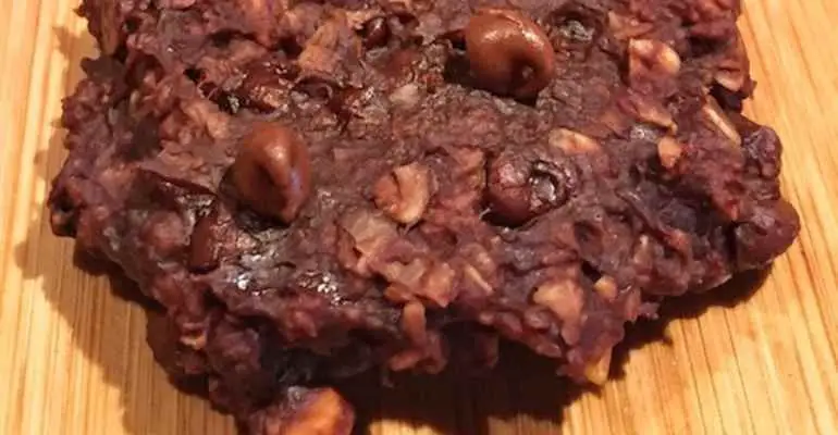 3 ingredient healthy chocolate cookies