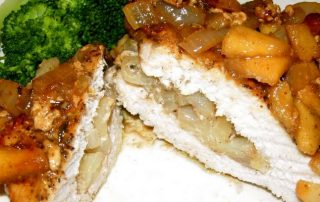 apple stuffed pork chops