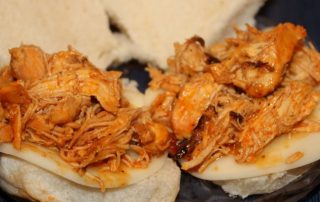 buffalo chicken sliders