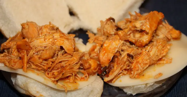 buffalo chicken sliders