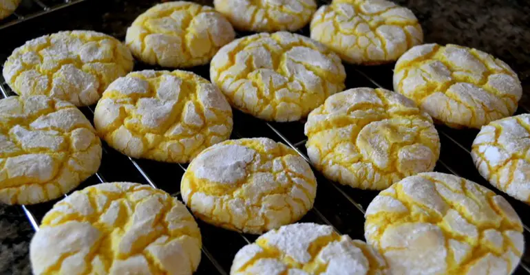 cake mix lemon cookies
