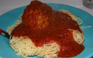 cheese stuffed meatballs