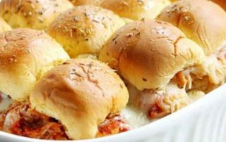 chicken parmesan sliders