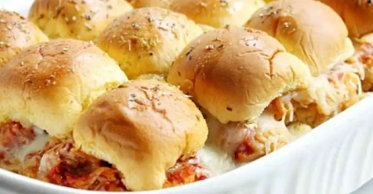 chicken parmesan sliders