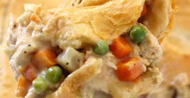 chicken potpie casserole