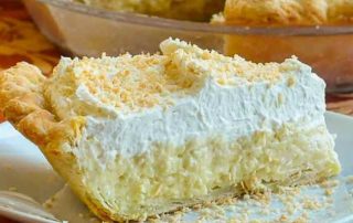 coconut cream pie