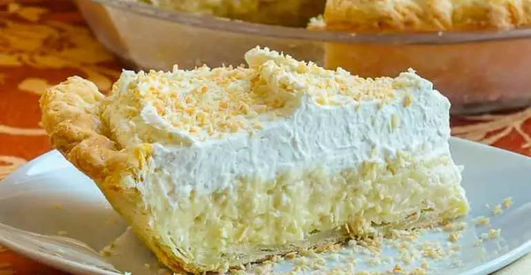 coconut cream pie