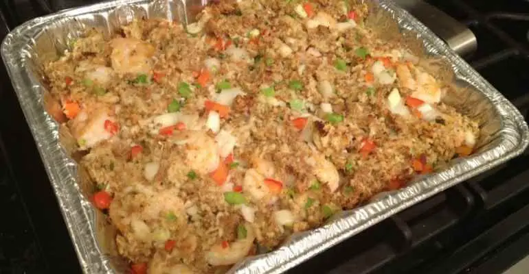 crab and shrimp casserole