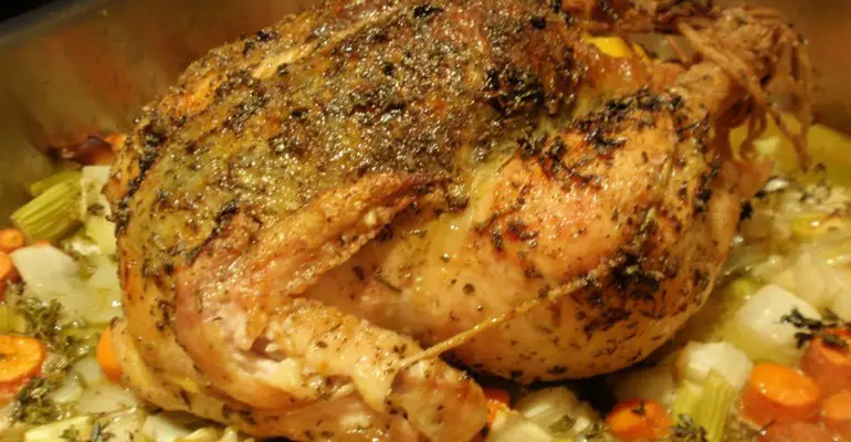 lemon herb roast chicken