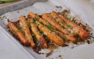 parmesan roasted carrots