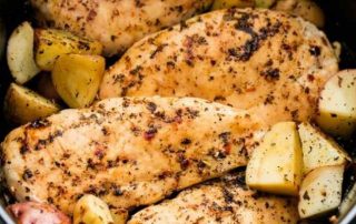 slow cooker italian chicken and potatoes