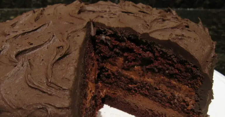 triple chocolate cake