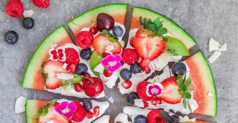 watermelon pizza