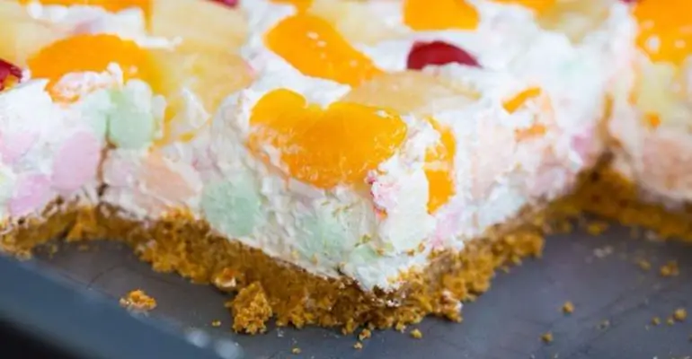 ambrosia salad squares