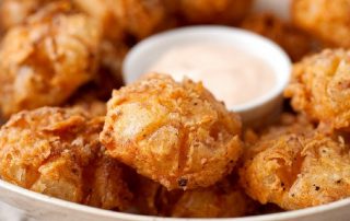 bite sized blooming onions