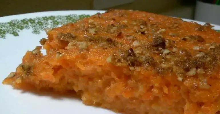 candied carrot casserole