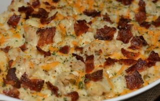 chicken bacon ranch casserole