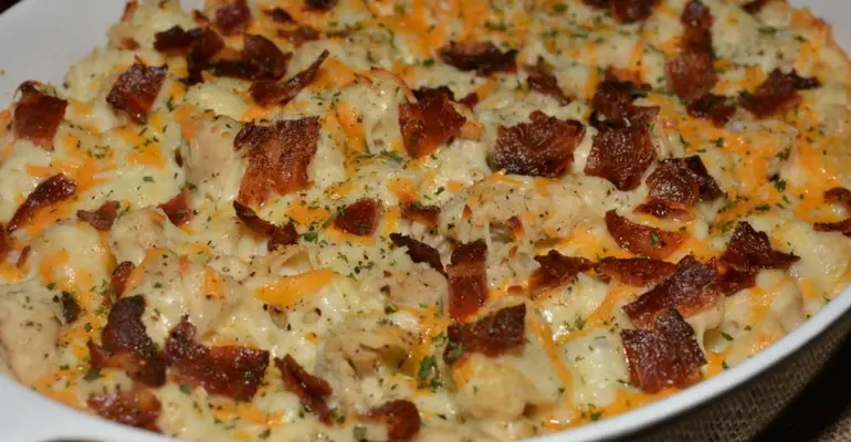 chicken bacon ranch casserole