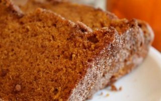 cinnamon sugar pumpkin bread