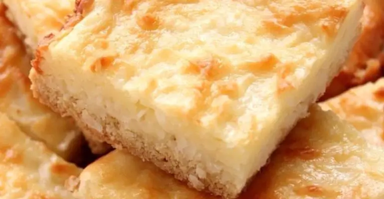 coconut cheesecake bars