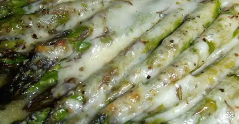 creamy italian asparagus