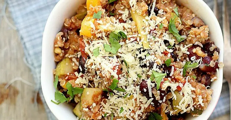 crockpot quinoa bowl