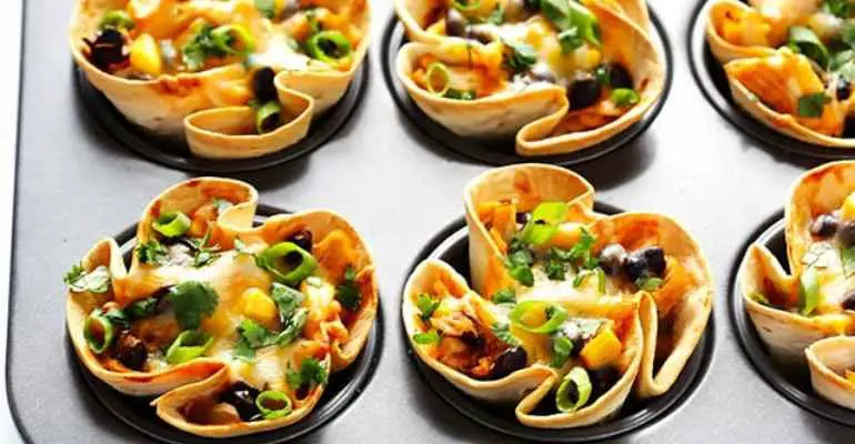 easy enchilada cups