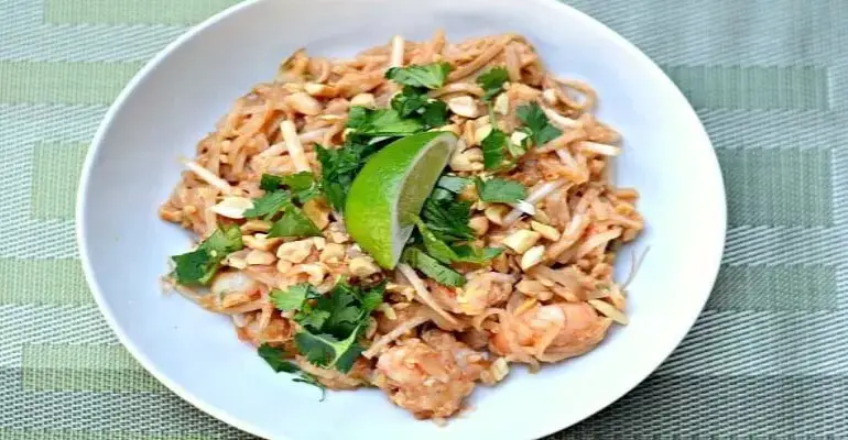 homemade pad thai