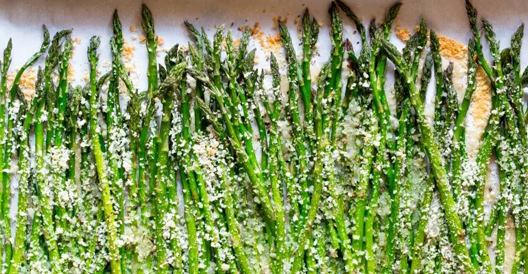 lemon butter roasted asparagus