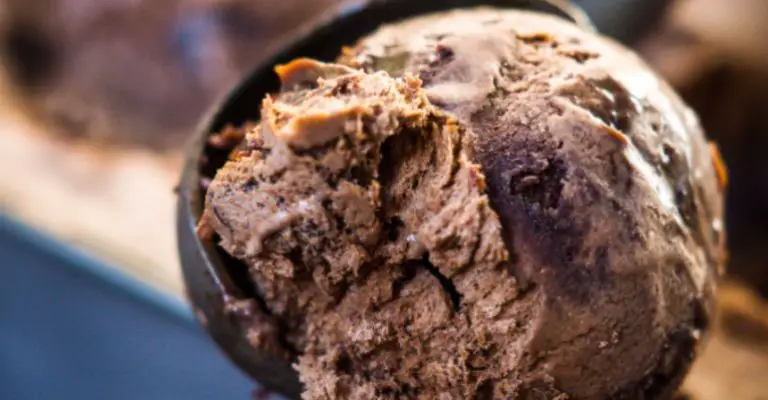 no churn fudge brownie ice cream