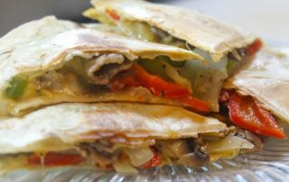 philly cheesesteak quesadilla