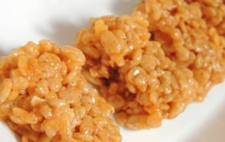 pumpkin spice rice krispies