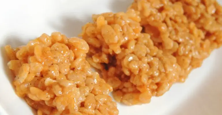 pumpkin spice rice krispies