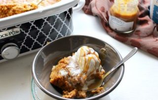 slow cooker pumpkin spice cake