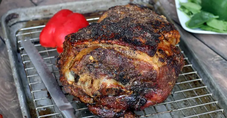slow roasted pork shoulder