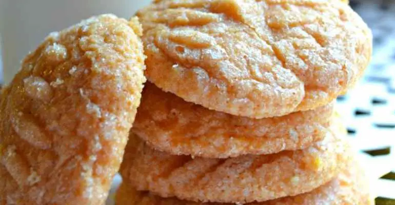 soft batch pumpkin sugar cookies