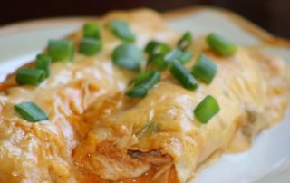 buffalo chicken enchiladas