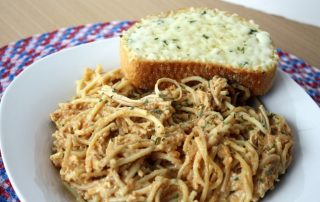 cheese chicken spaghetti