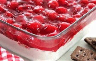 cherry cheesecake dip