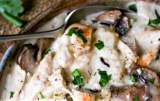 chicken wild rice mushroom soup